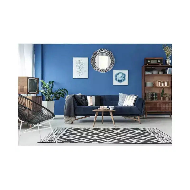 Miroir Mural Rond 22" Argent Antique - : Style Roman, Aucun Assemblage Requis