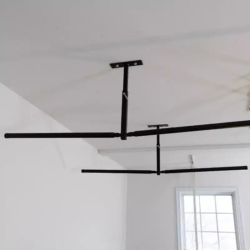 Hi-Port 2 | Support de rangement réglable pour skis et snowboard au plafond | Double | Supporte 68 kg