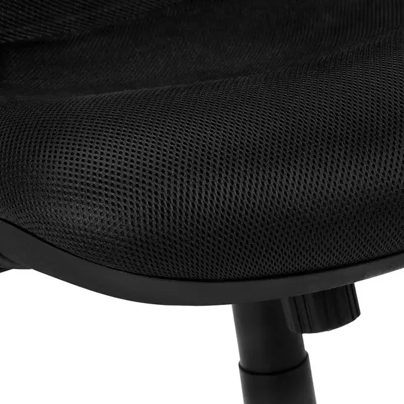 Fauteuils de bureau à roulettes avec siège en mousse blanche réglable en hauteur de 35 po H