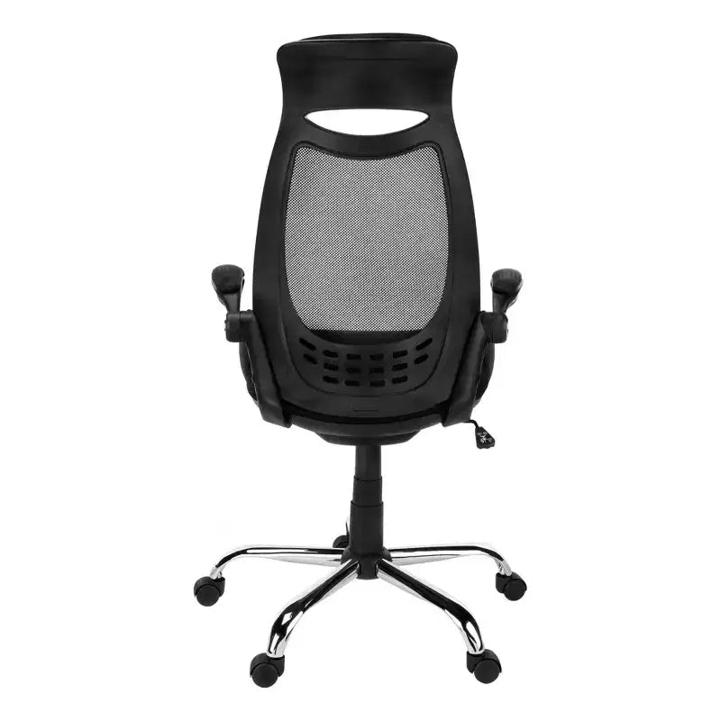 Fauteuils de bureau à roulettes avec siège en mousse blanche réglable en hauteur de 35 po H