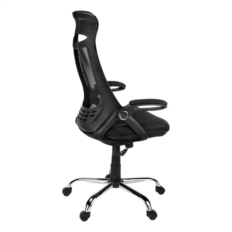 Fauteuils de bureau à roulettes avec siège en mousse blanche réglable en hauteur de 35 po H