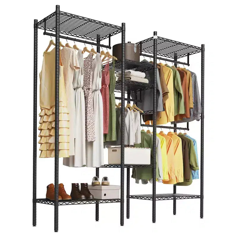 Portant à vêtements robuste, Portants à vêtements pour suspendre les vêtements, Portants à vêtements autoportants