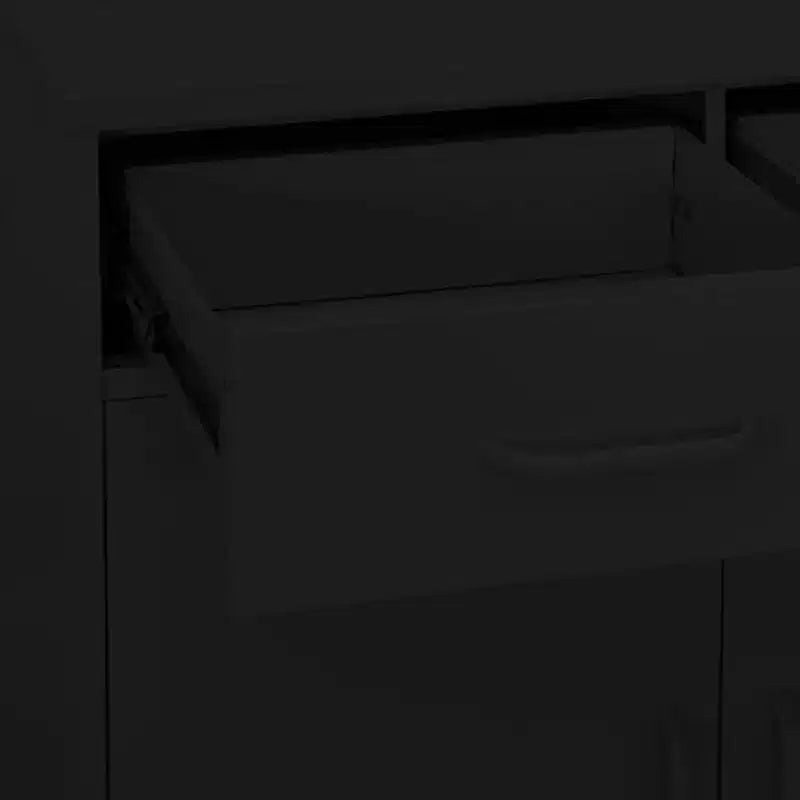 Meuble de rangement Acier Vert Olive 80 x 35 x 101,5 cm