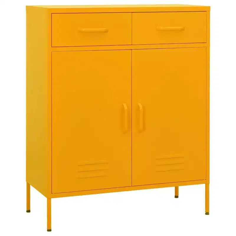 Meuble de rangement Acier Vert Olive 80 x 35 x 101,5 cm