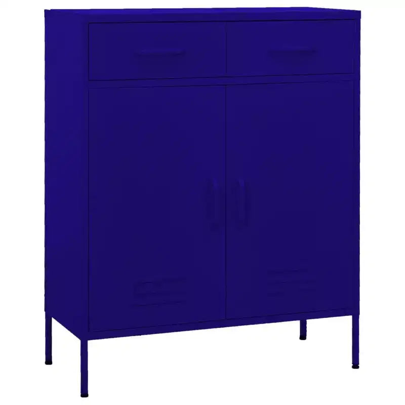 Meuble de rangement Acier Vert Olive 80 x 35 x 101,5 cm