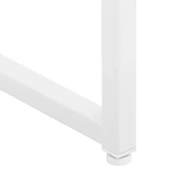 Meuble de rangement, buffet pour entrée, chambre, bureau en acier – blanc