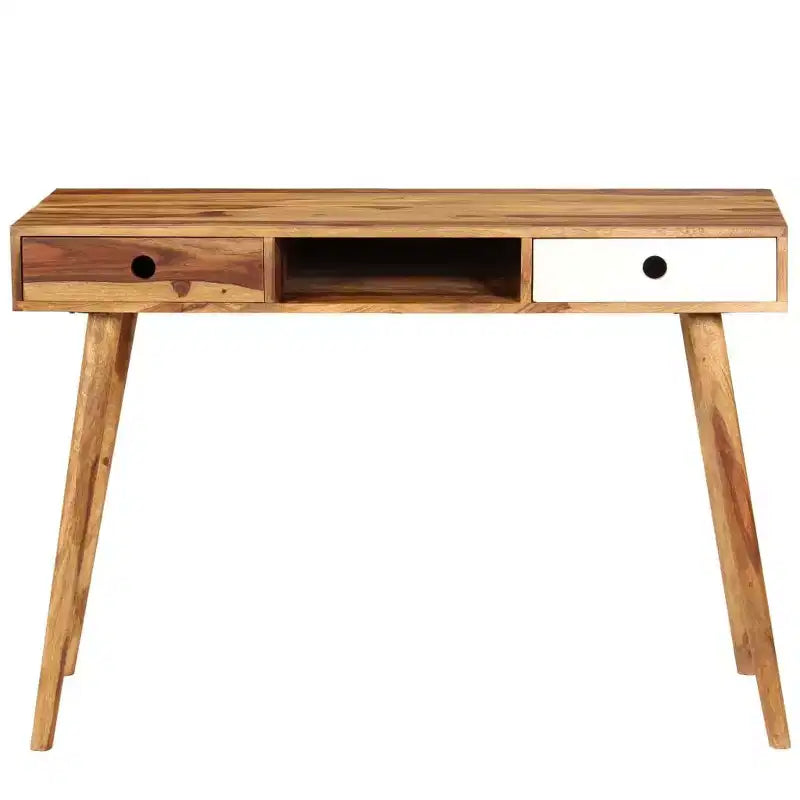 Bureau 43,3x21,7x29,9 Bois d'acacia massif