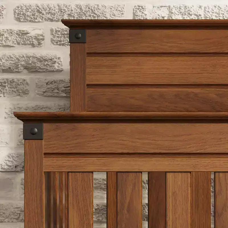 Ensemble de chambre de bébé Redmond avec lit à panneaux, commode et chiffonnier, 3 pièces, comprend un lit de bébé convertible 4-en-1, une commode et un chiffonnier