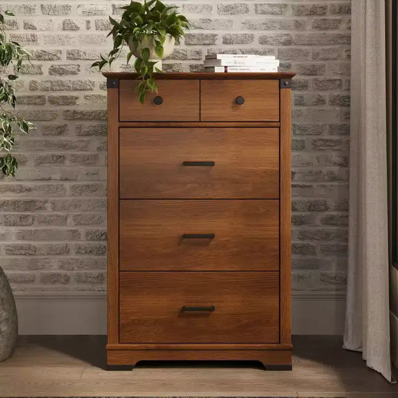 Ensemble de chambre de bébé Redmond avec lit à panneaux, commode et chiffonnier, 3 pièces, comprend un lit de bébé convertible 4-en-1, une commode et un chiffonnier
